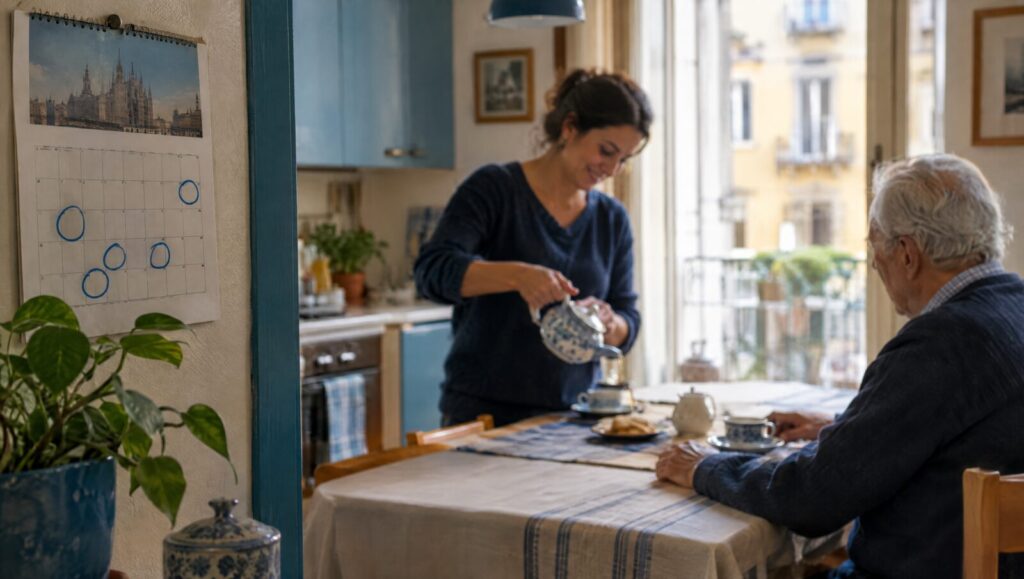 Assistenza per anziani Milano - Primassistenza Ferie badante pianificate sul calendario di casa